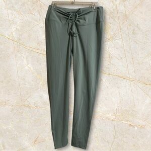 Victoria's Secret PINK Active V Legging XL Ultimate Soft Mint Green Ruched